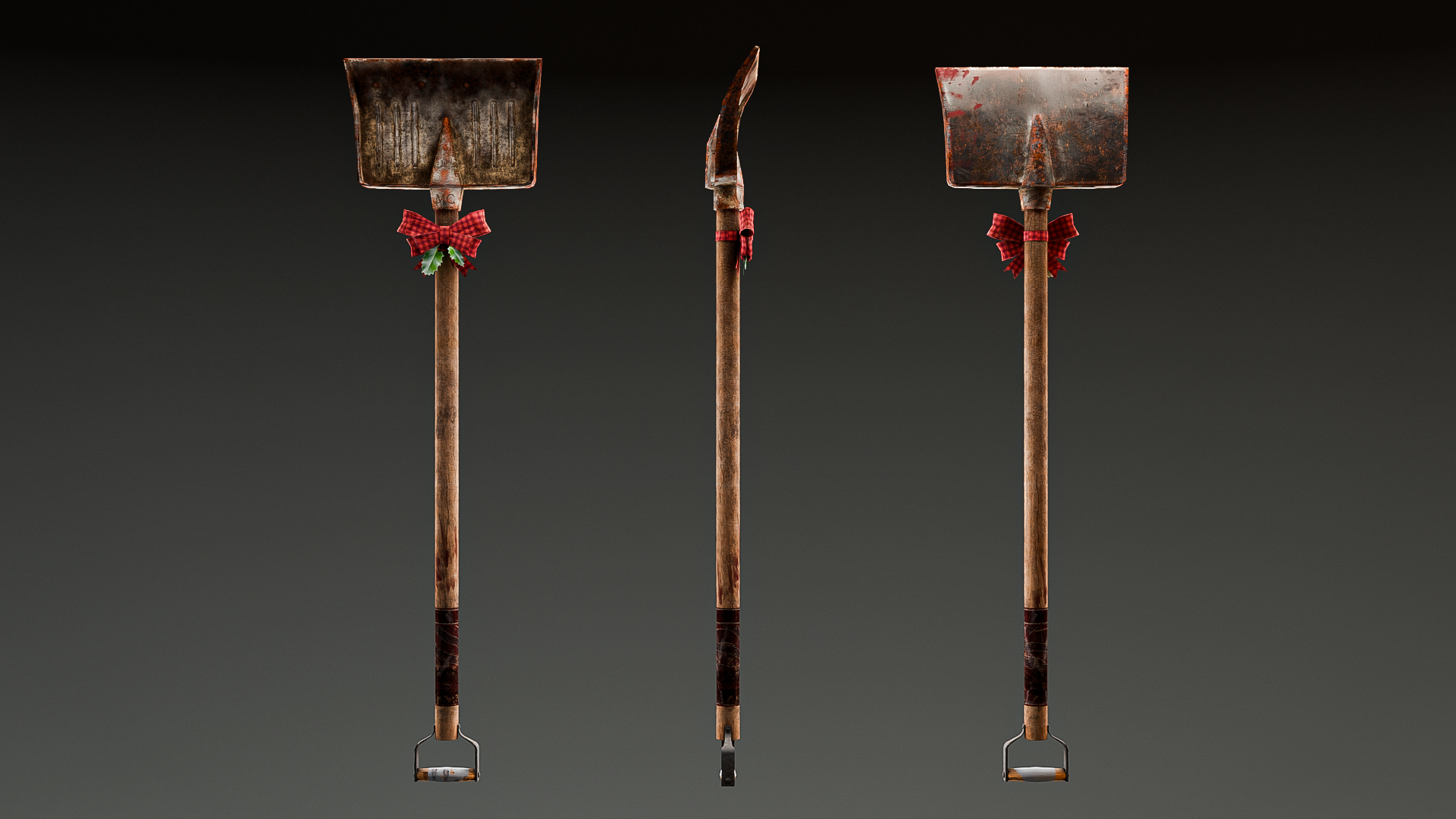 Snow Shovel Render Preview