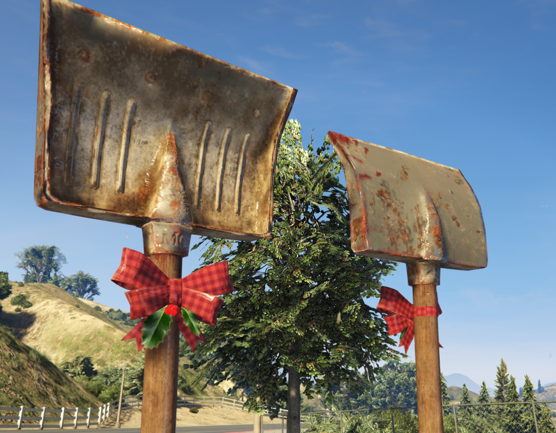 Snow Shovel In Game